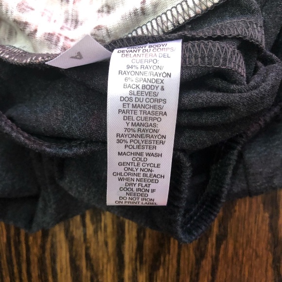 NWT Loft 3/4 Sleeve Leopard Tee - Picture 4 of 7